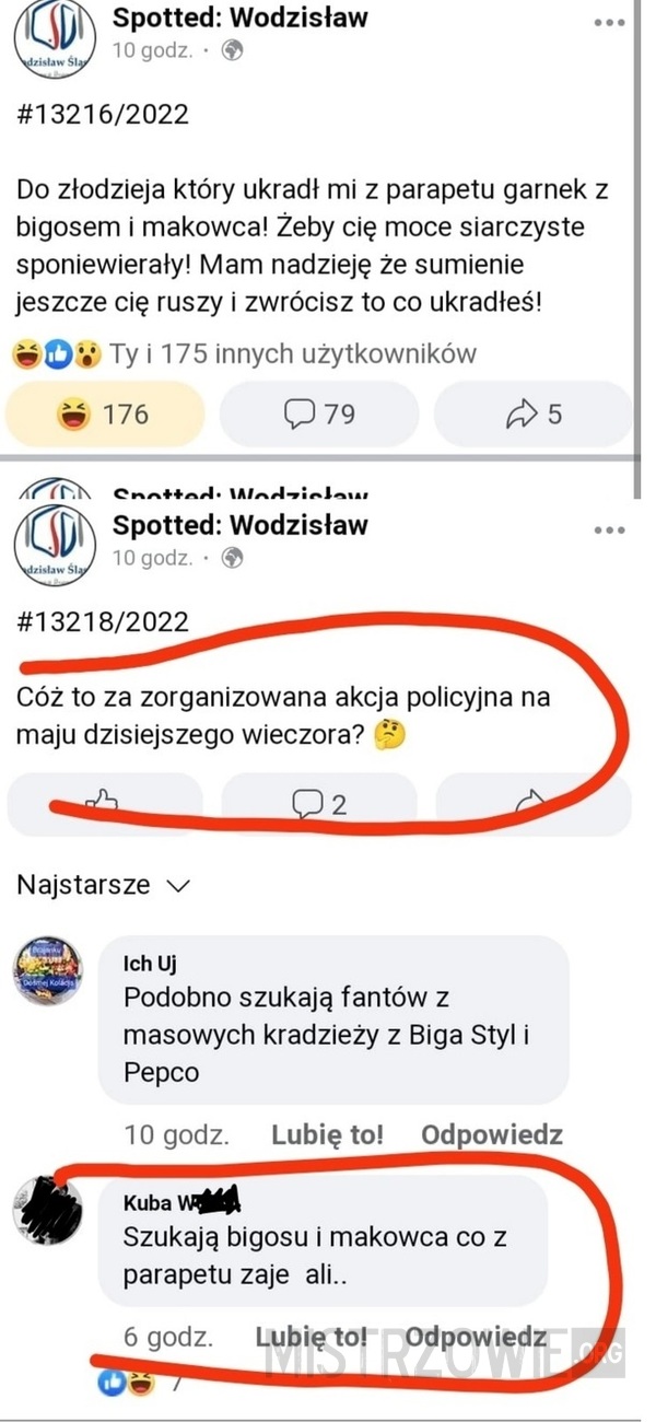 Poszukiwania zaginionego bigosu –  