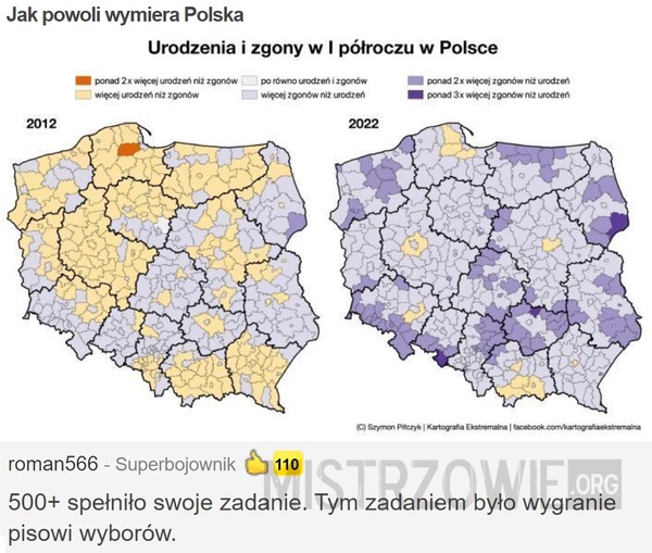 Jak powoli wymiera Polska –  