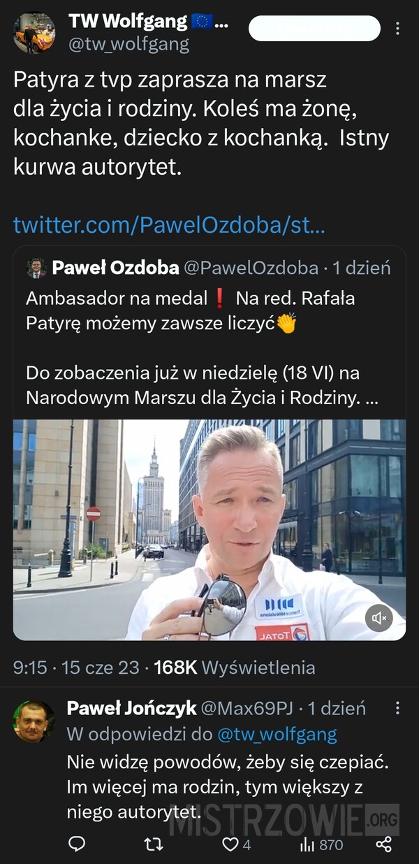 Ambasador na medal –  