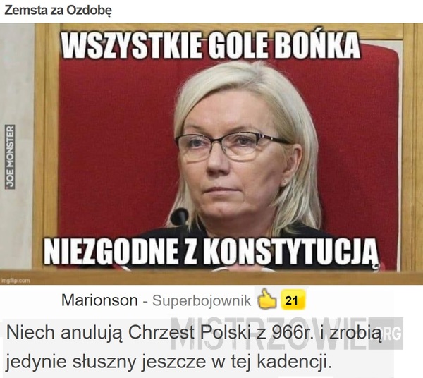 Zemsta za Ozdobę –  