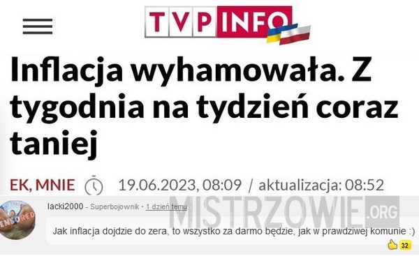 Edukacja ekonomiczna na poziomie TVP –  