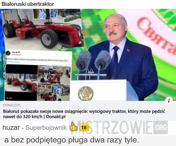 Białoruski ubertraktor –  