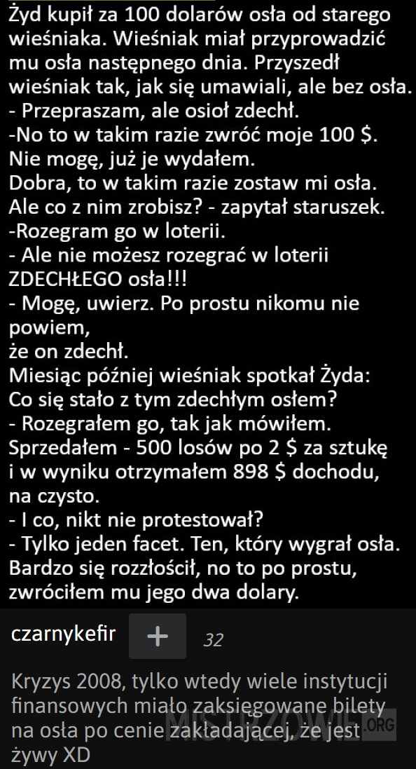 Osioł –  