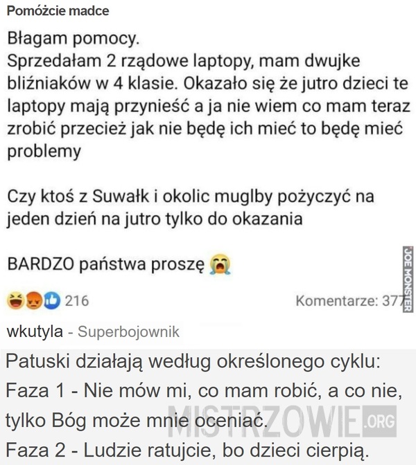 Pomóżcie madce –  