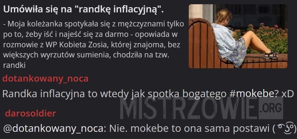 Randka inflacyjna –  