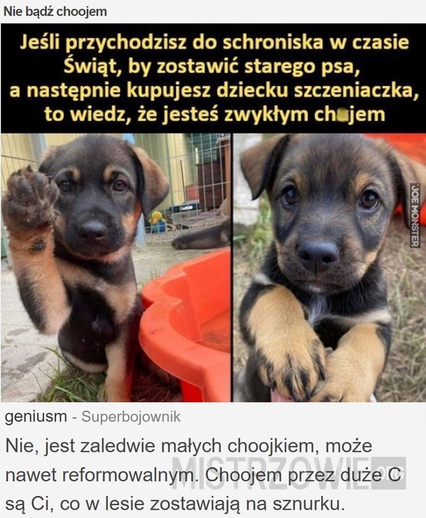 Nie bądź... –  