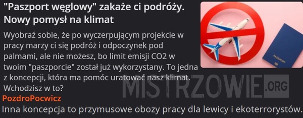 Paszport węglowy –  