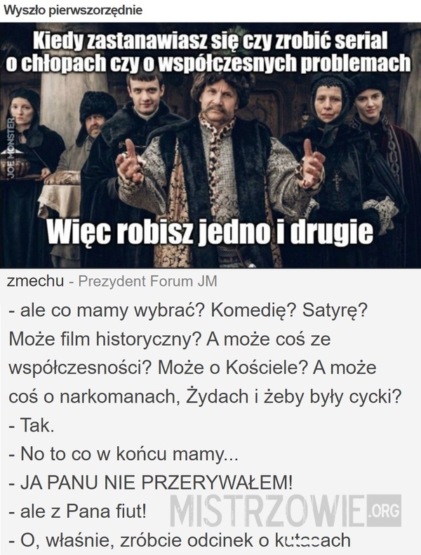 Wyszło pierwszorzędnie –  