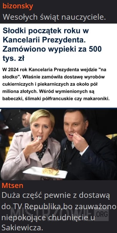 Słodki początek roku –  