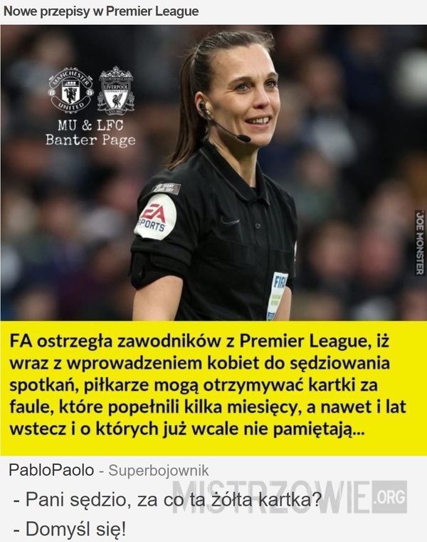 Nowe przepisy w Premier League –  