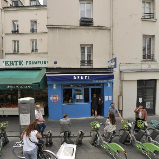 Station Vélib' Léon Frot - Charonne - Vélos en libre-service - Paris