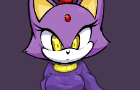 Blaze The Cat Dress Up