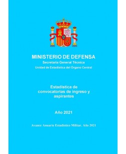 Estadística de convocatorias de ingreso y aspirantes