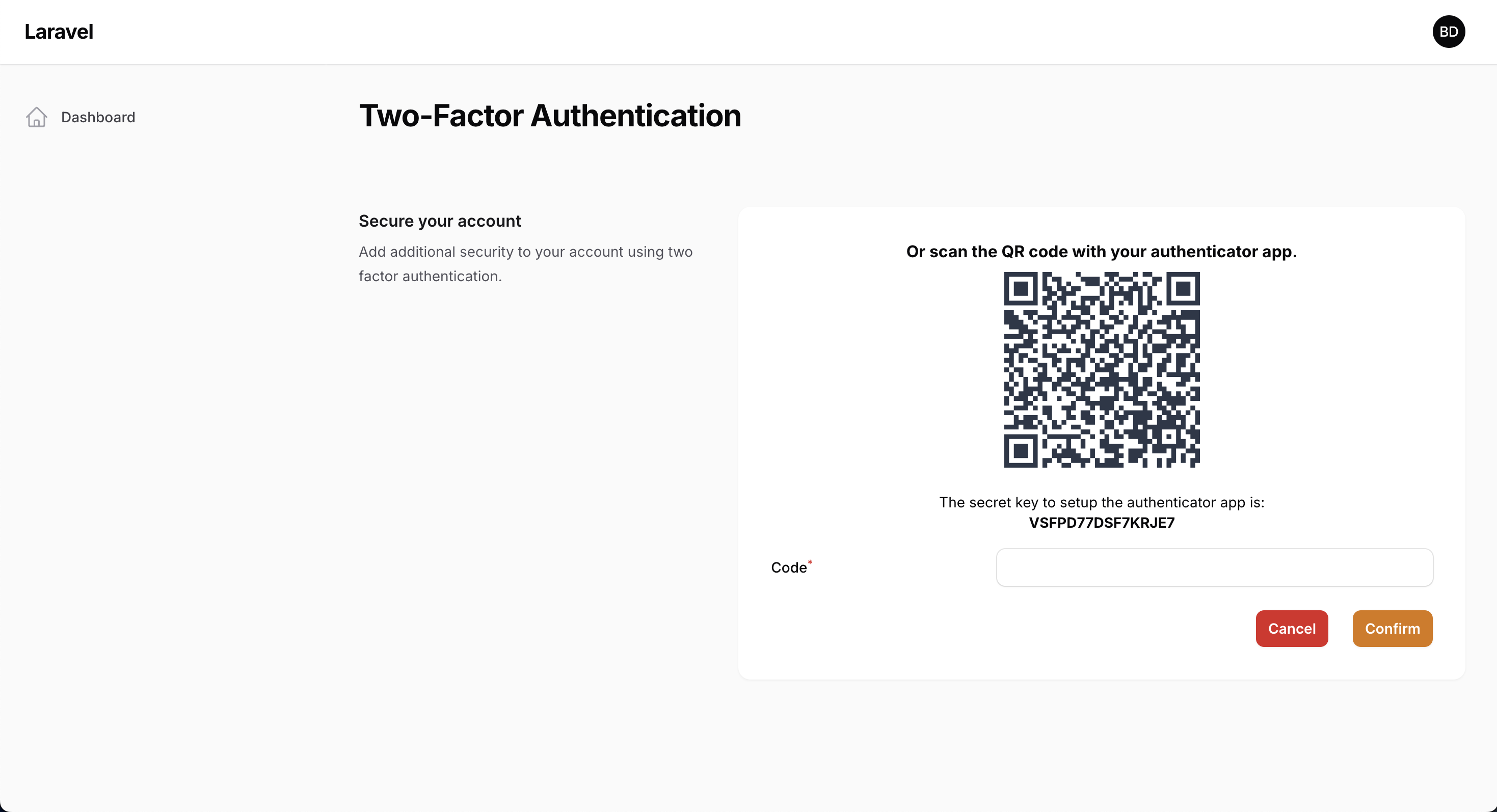 Authenticator app