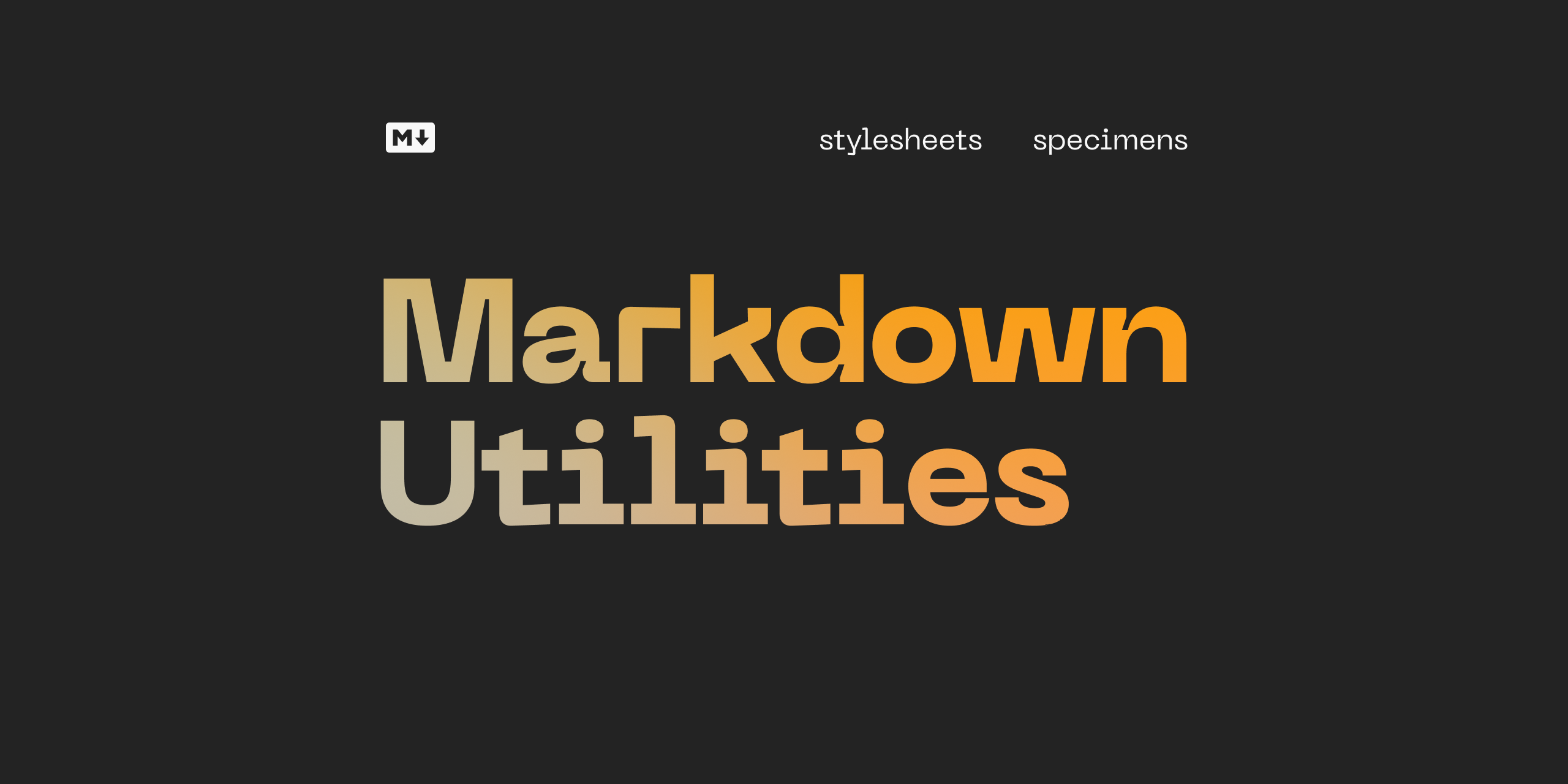 markown-utilities