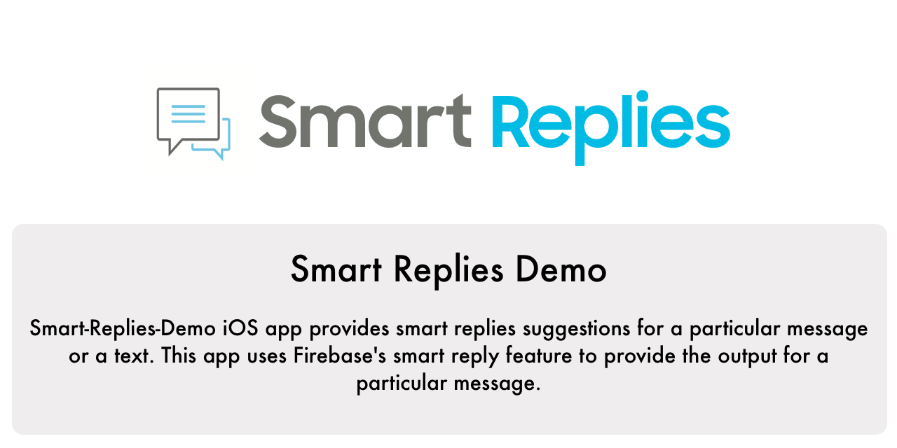 Smart-Replies-Demo