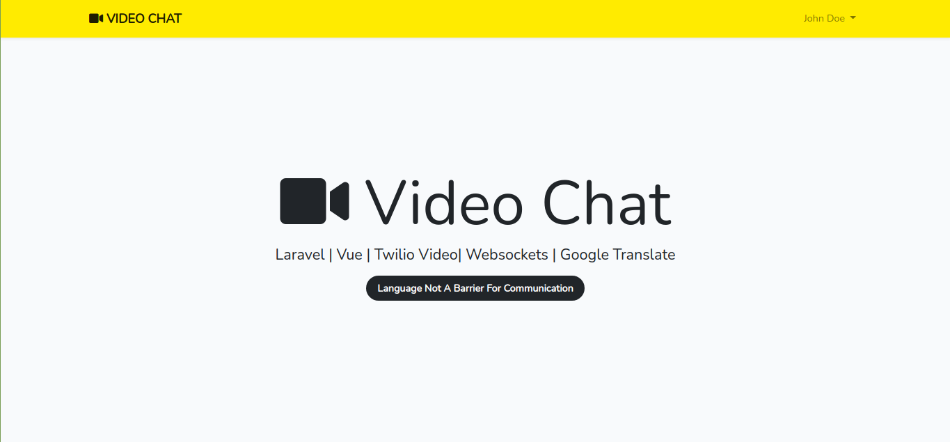 laravel-video-chat