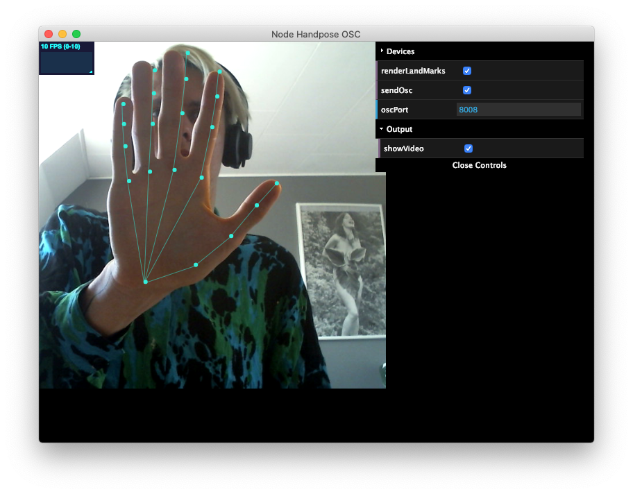 HandPose-OSC