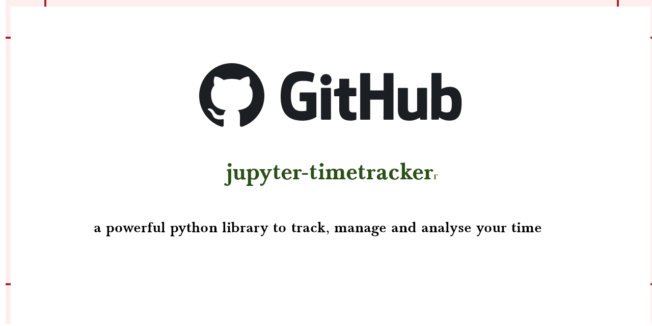 jupyter-timetracker