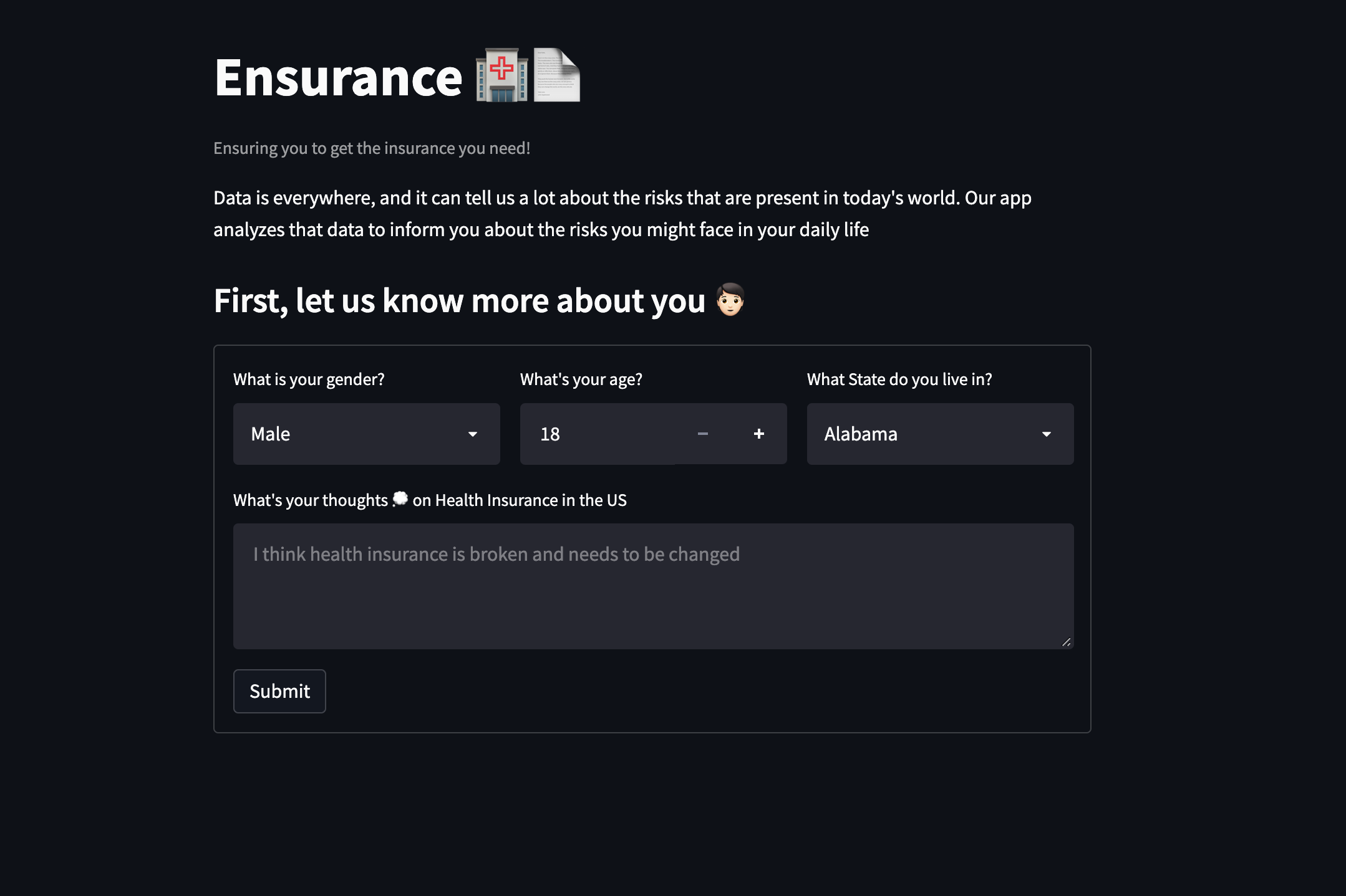 Ensurance