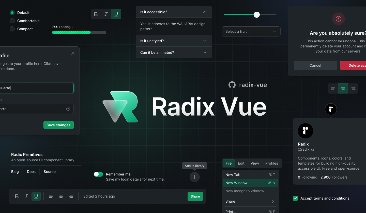 radix-vue