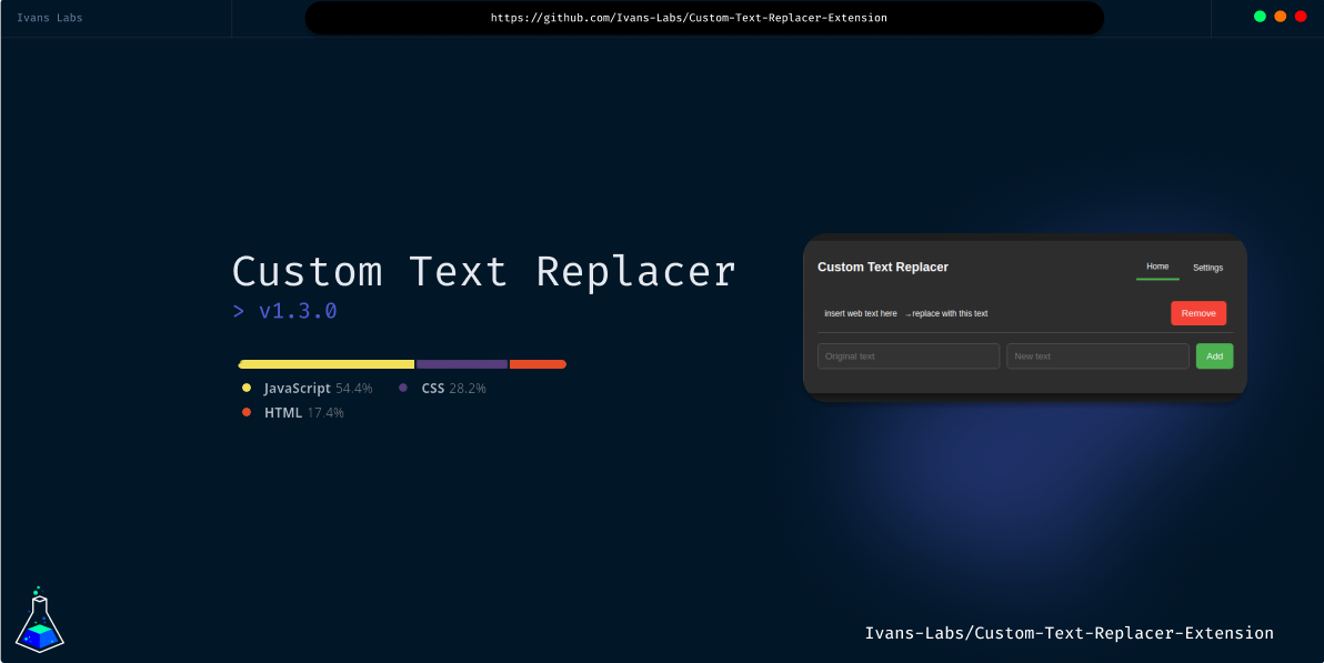 Custom-Text-Replacer-Extension