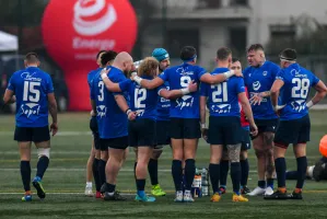 Budowlani WizjaMed Łódź - Energa Ogniwo Sopot 32:36. O krok od sensacji w rugby