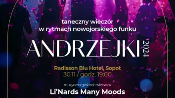 Andrzejki w rytmach nowojorskiego funku w Blugrass Sopot!