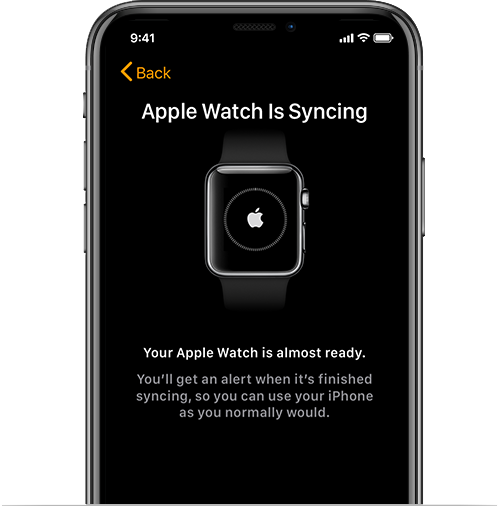 Apple watch screen