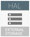 Biểu tượng HAL bộ nhớ ngoài Android