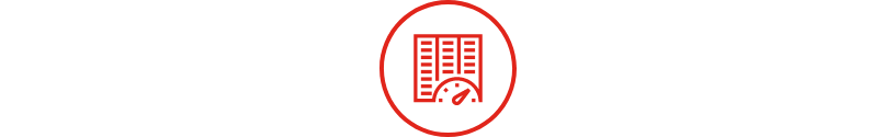 Line icon connoting density