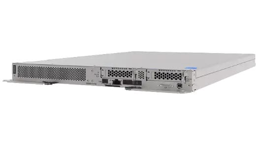 Front view of Lenovo ThinkSystem SD650-N V2