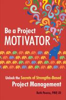 Book cover for "Be a Project Motivator".