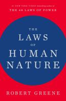 Book cover for "The laws of human nature".